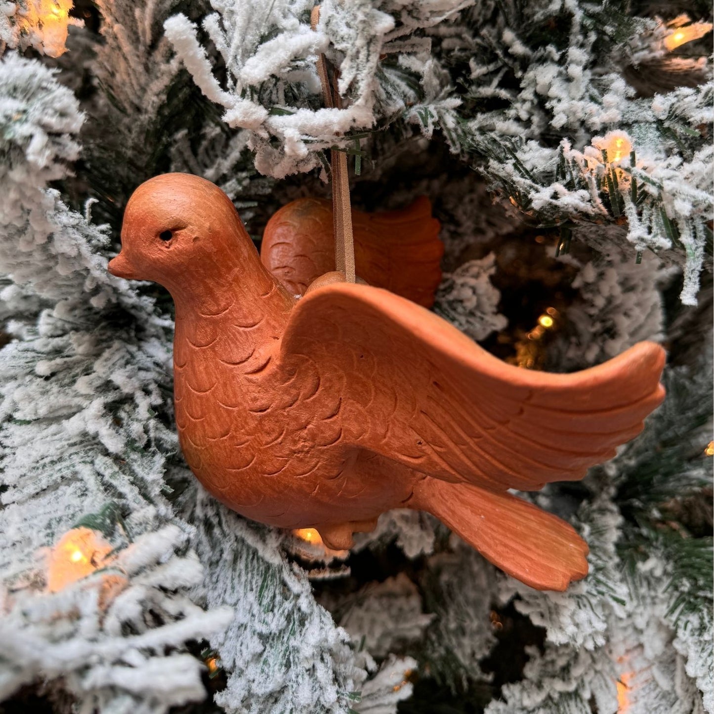 Paloma pequeña, ornamento navidad