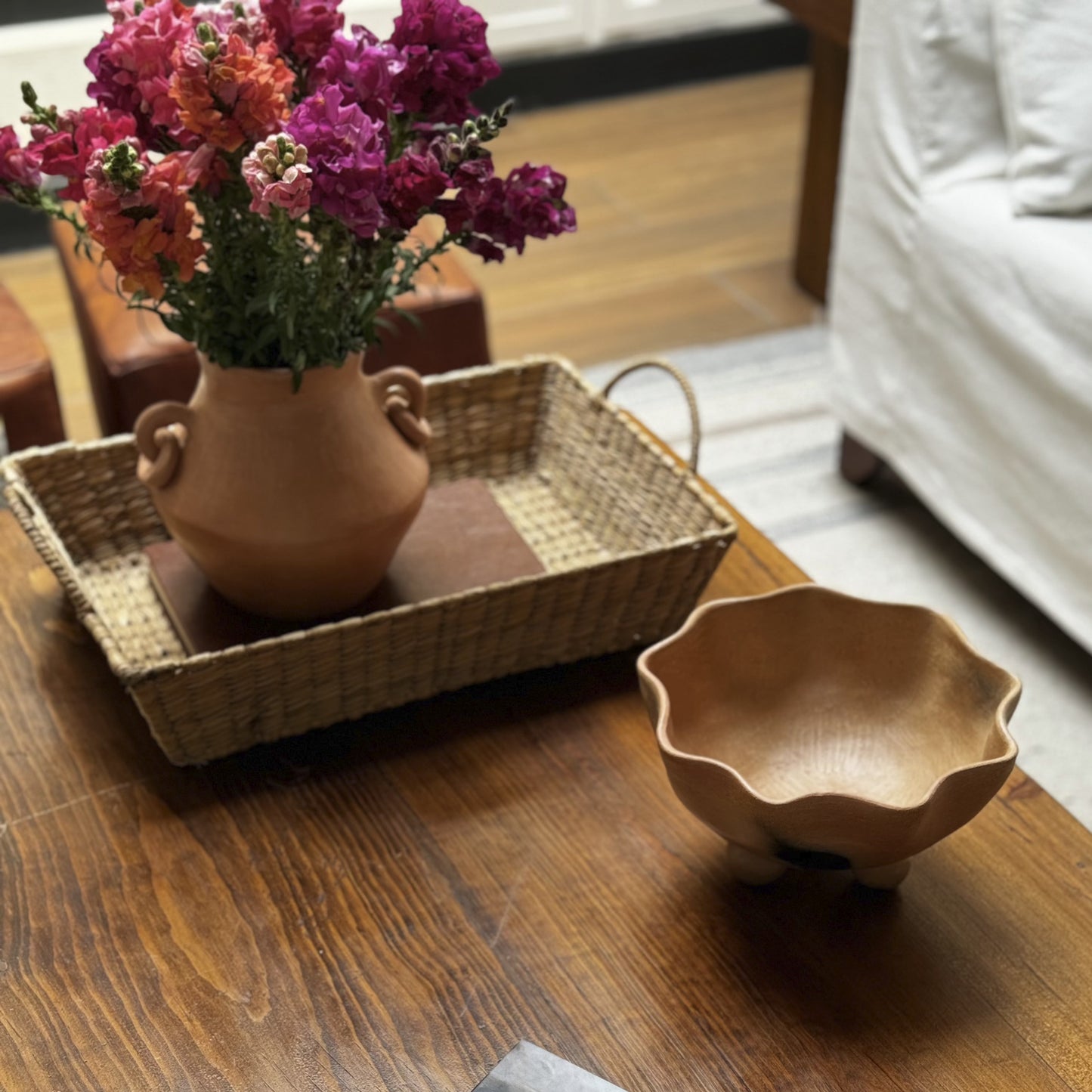 *Pre-Order* Aleli, Jarrón Decorativo | Cerámica Natural