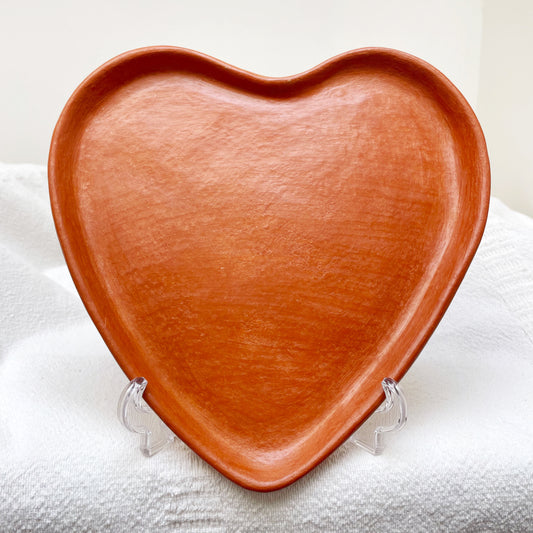 Heart Plate | Red Mud