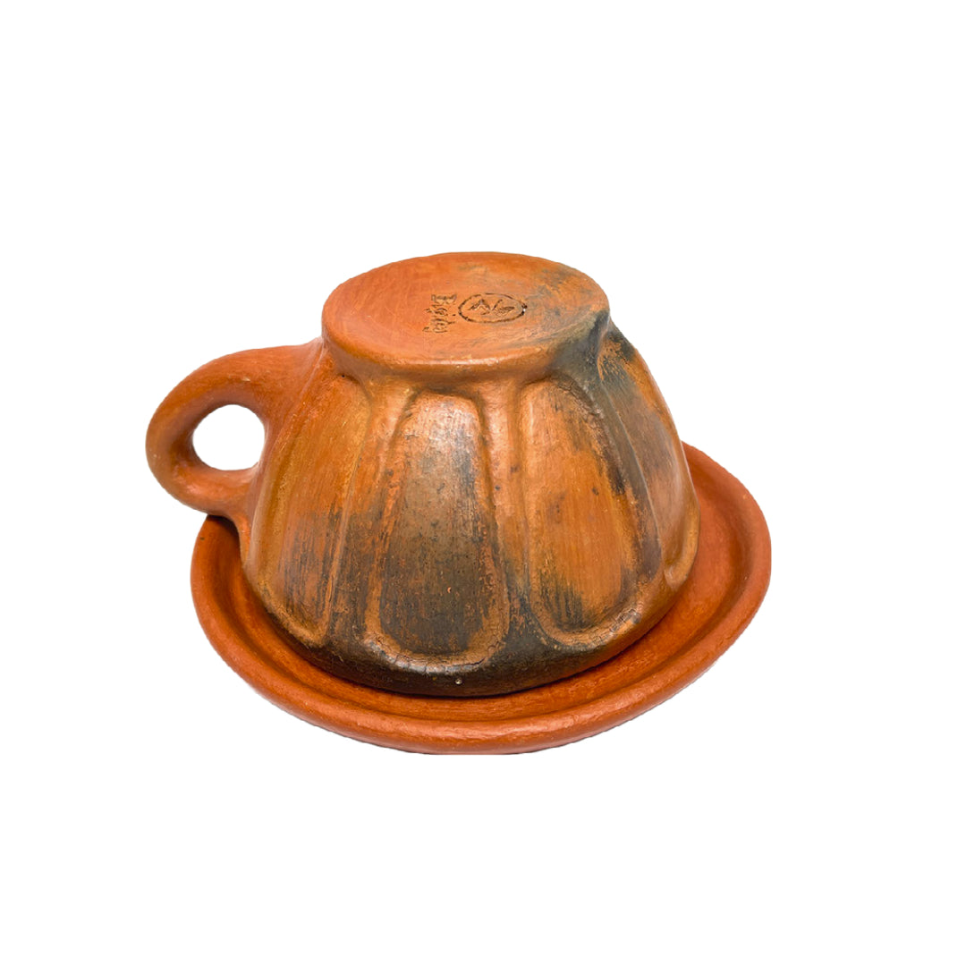 Set de 4 Taza para Té con Plato