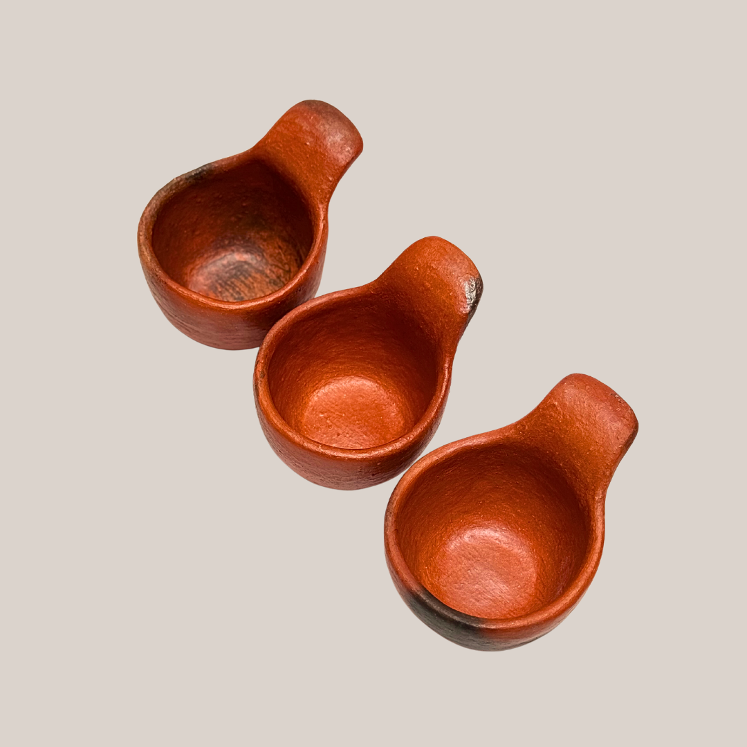 Set 3 Mini Cazuelitas con Asa