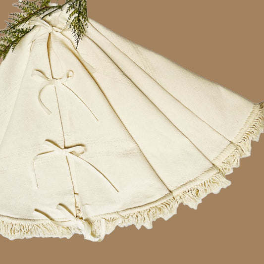 Tree Skirt | fringed