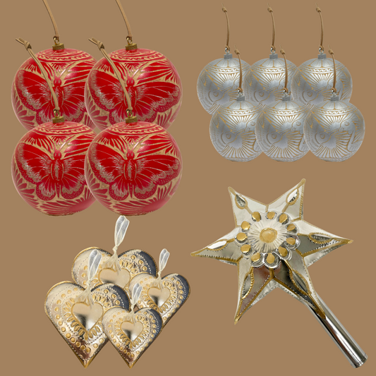 Pack of 2 Christmas Pendants | 15 Pieces