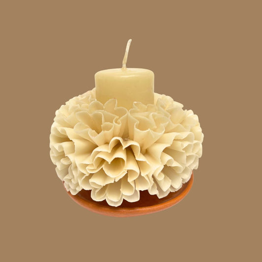 Carnation Candle | Ivory Candle