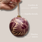 Natural Sphere with Suede Cord | Pearl White (Set 6 Pieces)