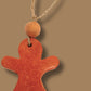 Ceramic Pendants (Set of 4) | red clay