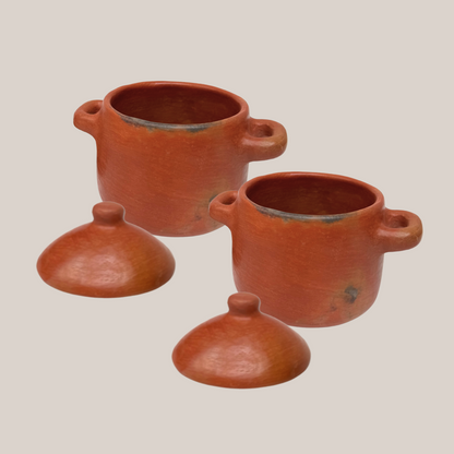 Set 2 Cazuelitas con Tapa