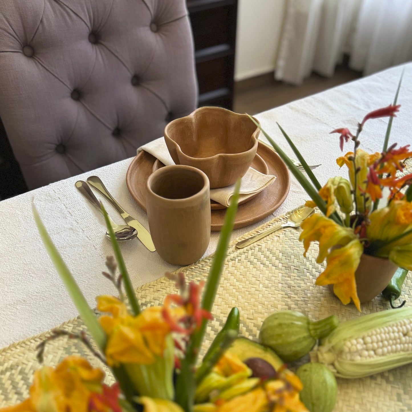 Hope Tablecloth | Natural