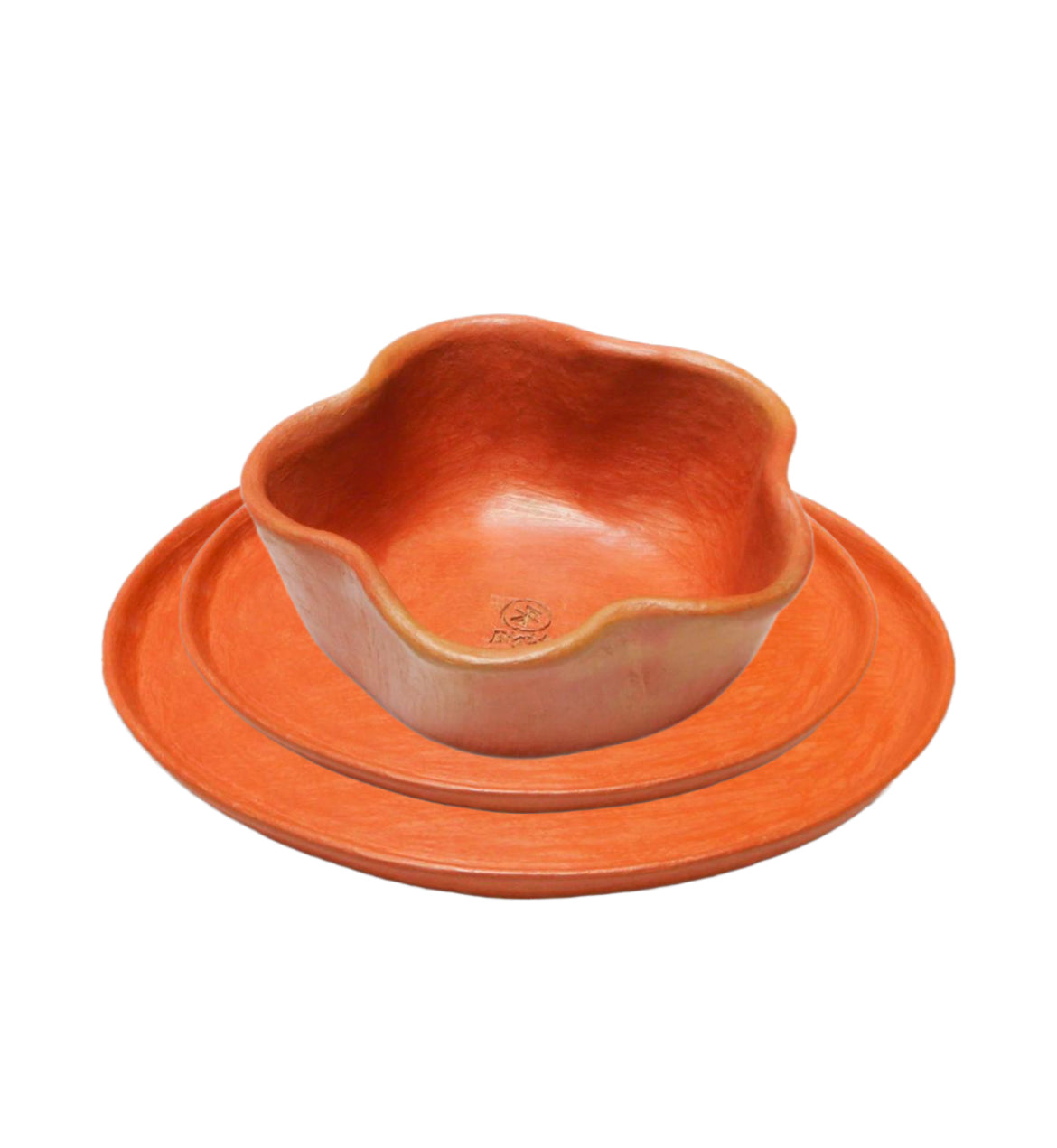 Vajilla Julia 6 Personas, Anaranjada