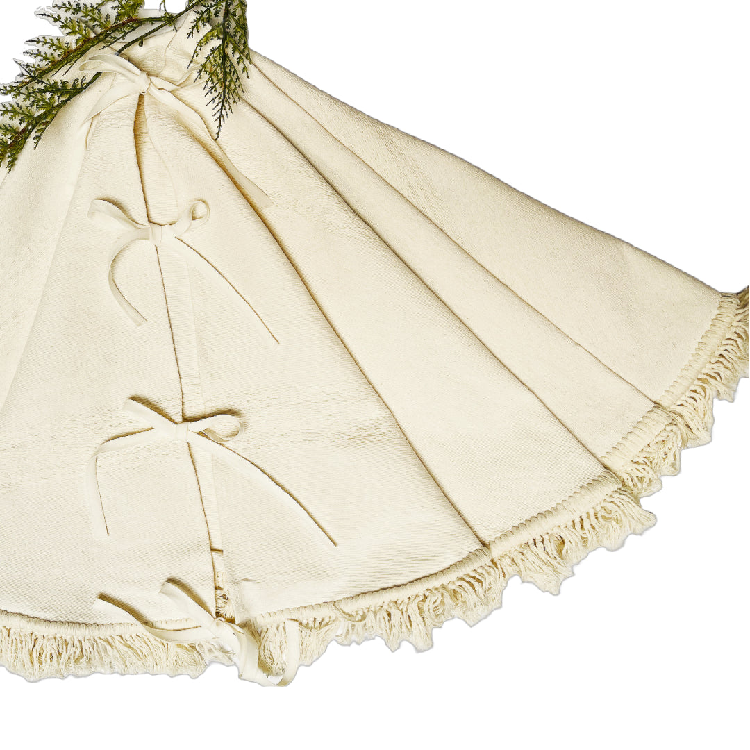 Tree Skirt | fringed