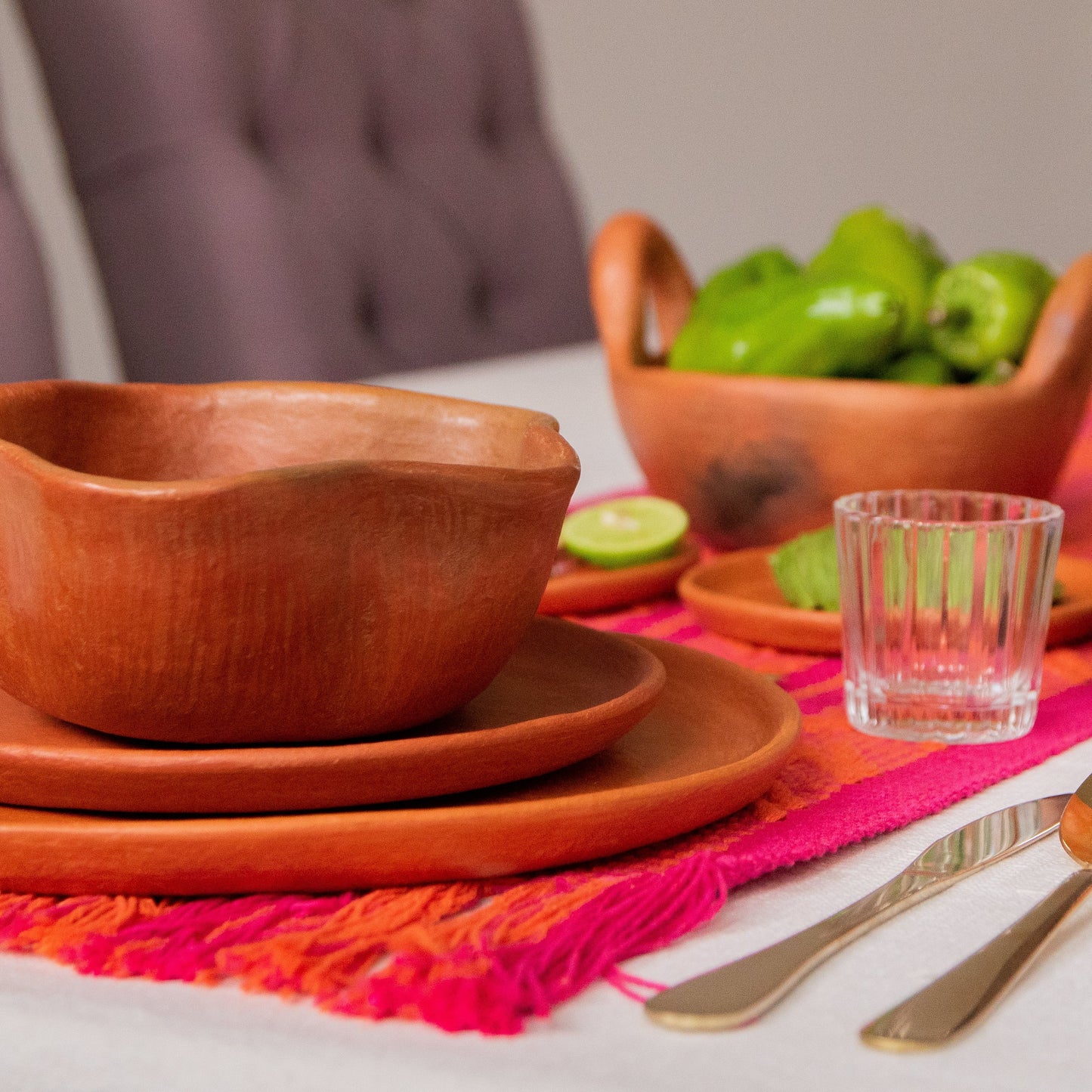 Julia, Handmade Tableware | Red Mud