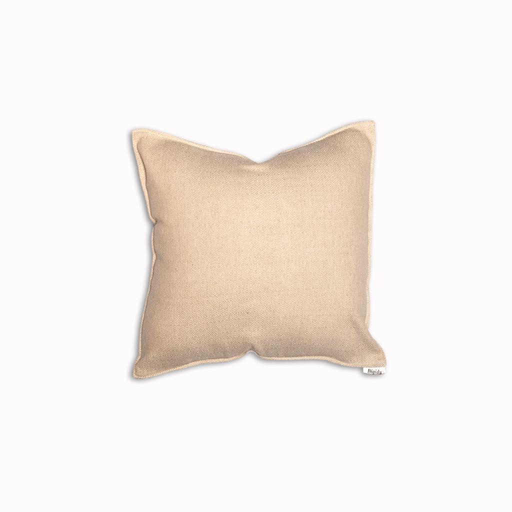 Luna, funda rombos | 45 x 45 cm | Beige