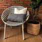 Rain, lumbar cover | 60x30cm