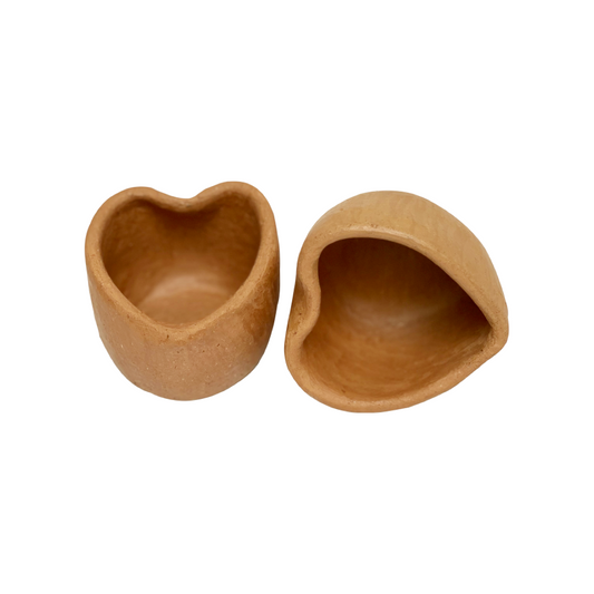 2 Heart Mezcal Glasses | Artisanal ceramics