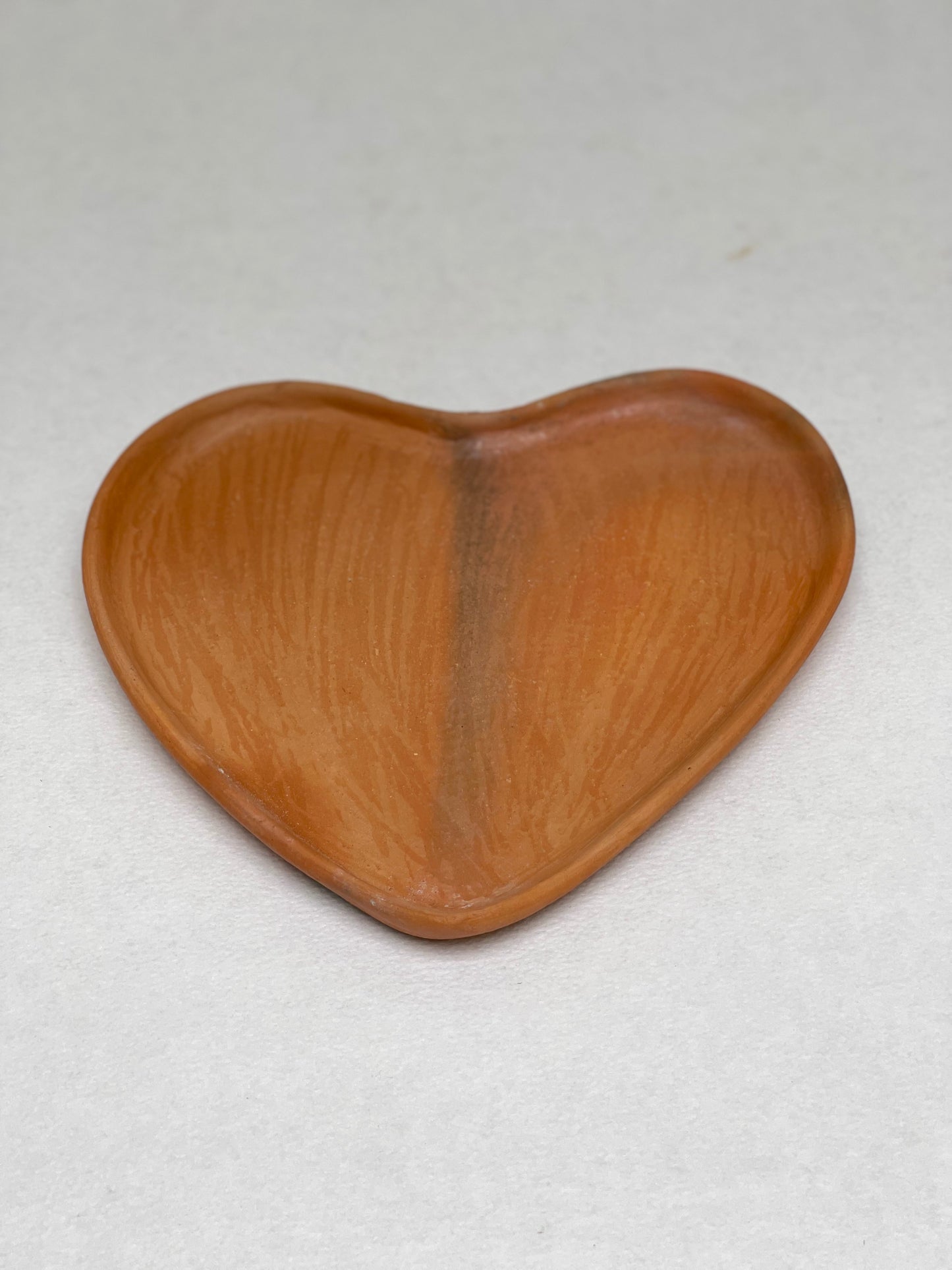 Heart Plate | Natural Clay