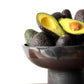 Bowl with Pedestal | Black Mud
